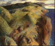 Edgar Degas Landscape_2 oil on canvas
